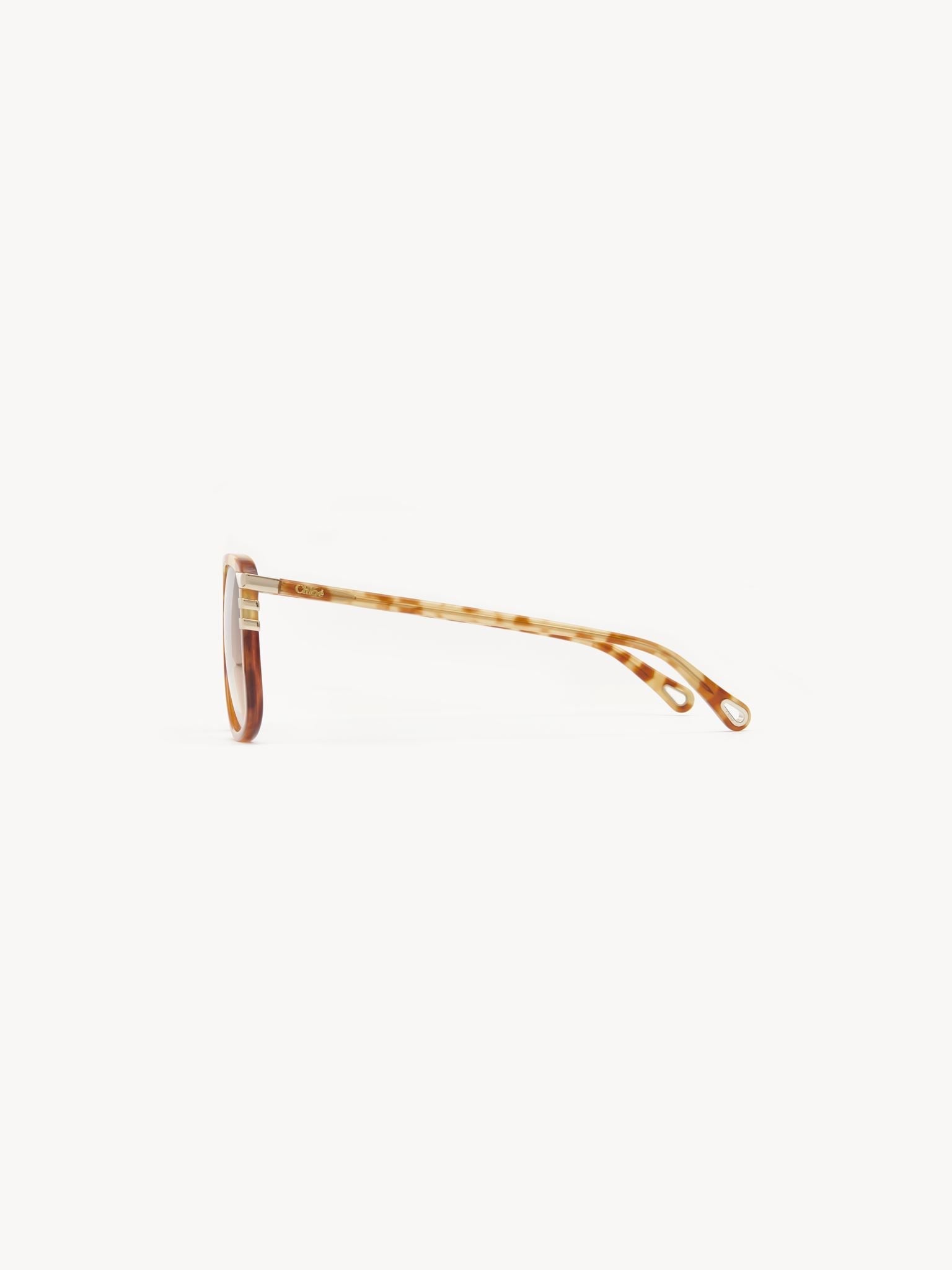Lunettes de soleil West Petite - Havana Patchwork