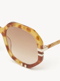 Lunettes de soleil west petite - Havana Patchwork