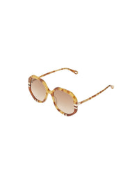 Lunettes de soleil west petite - Havana Patchwork