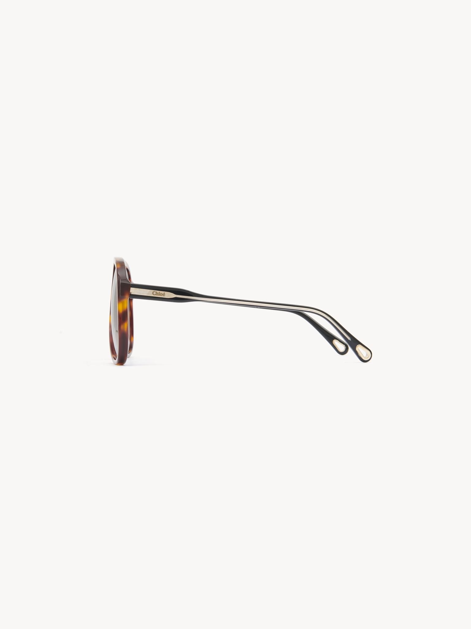 Lunettes de soleil Dannie - Black & Havana