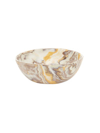 Vide-poche Climate Success en céramique - Yellow & White