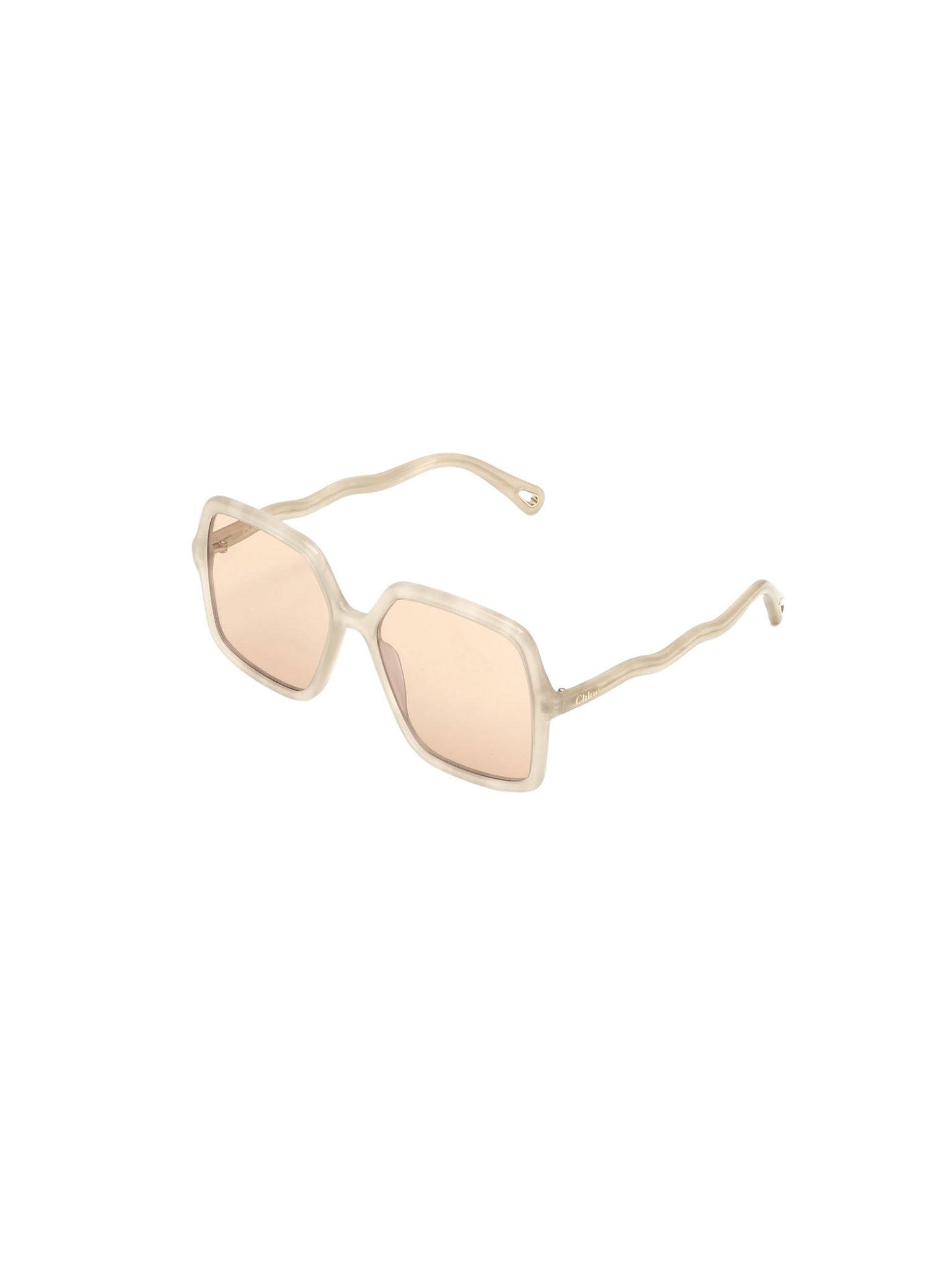 Lunettes de soleil carrées Zelie - Ivory