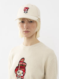 Casquette My Melody pour Chloé en lin - Beige Soyeux