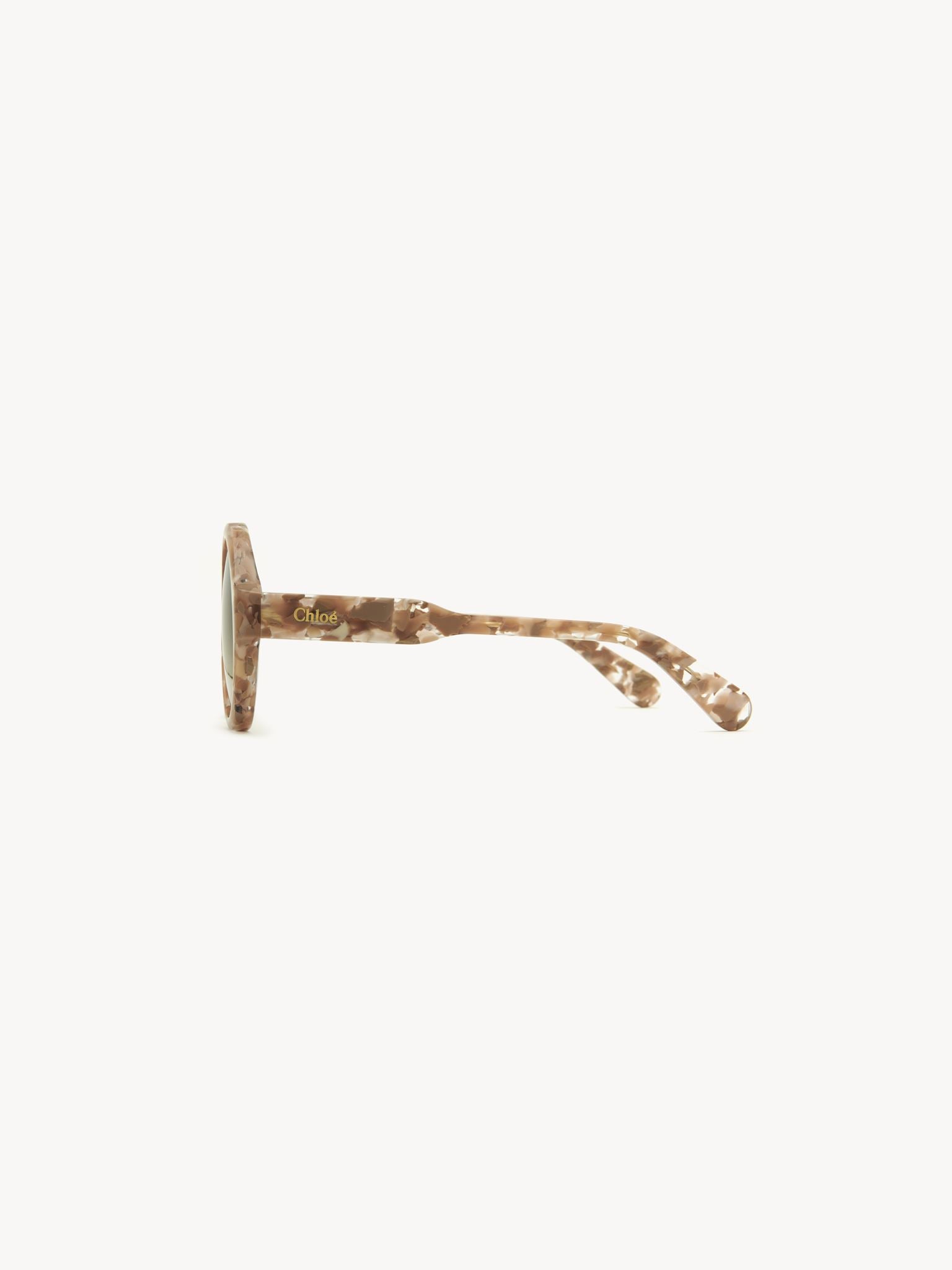 Lunettes de soleil aviateur Gayia - Blush Nude