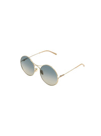 Lunettes de soleil rondes Elys - Blue & Turtledove