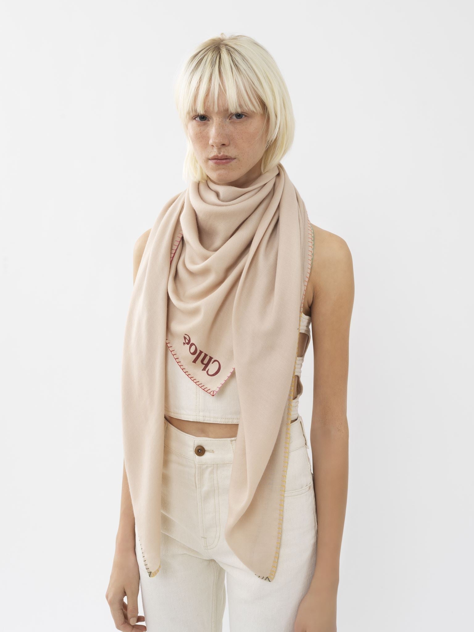 Châle en cachemire - Lovely Beige