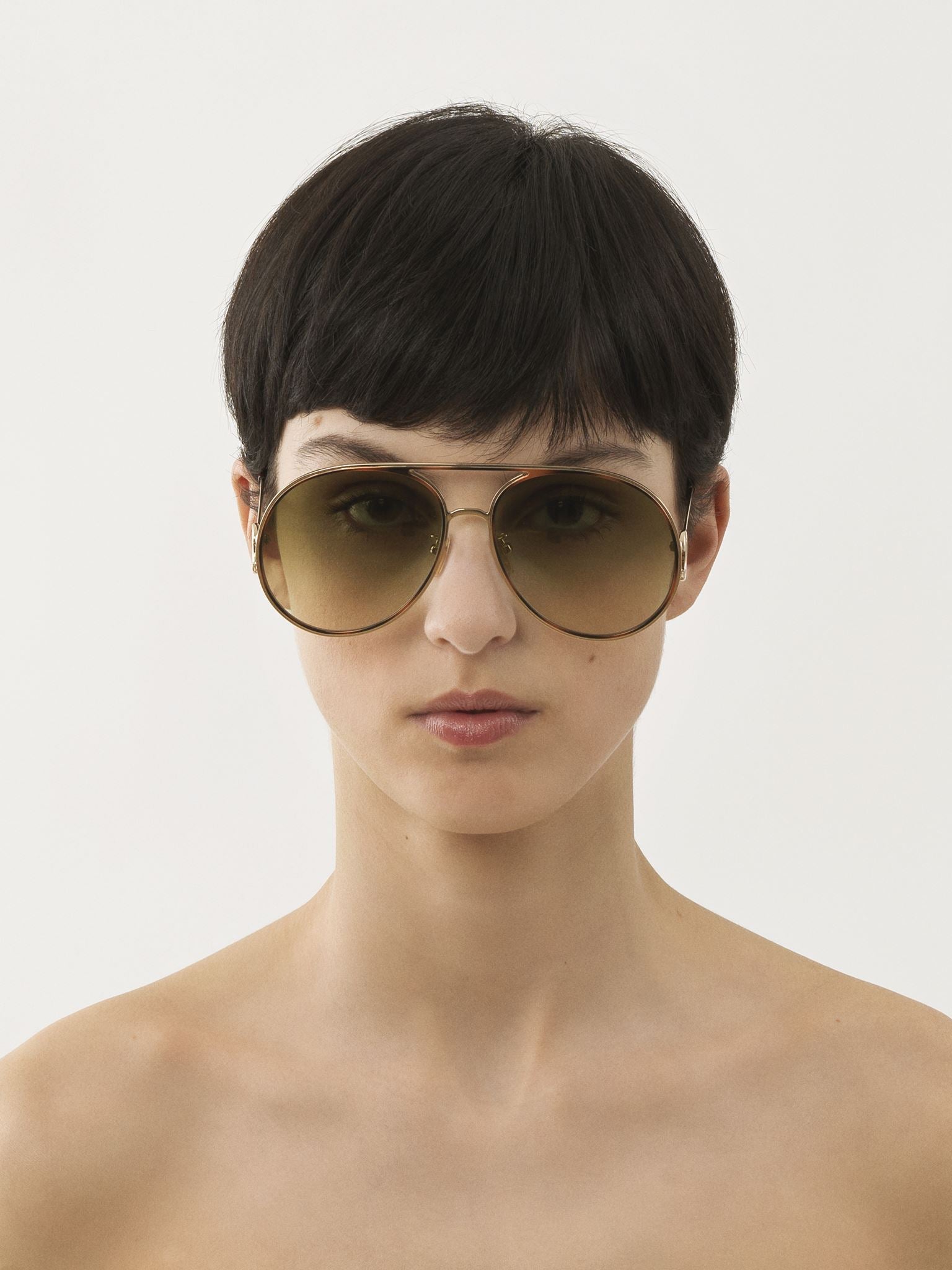 Lunettes de soleil Austine - Gold & Havana & Green