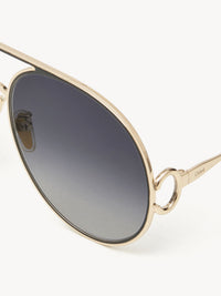 Lunettes de soleil Austine - Gold & Gradient Blue