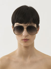 Lunettes de soleil Austine - Gold & Gradient Blue
