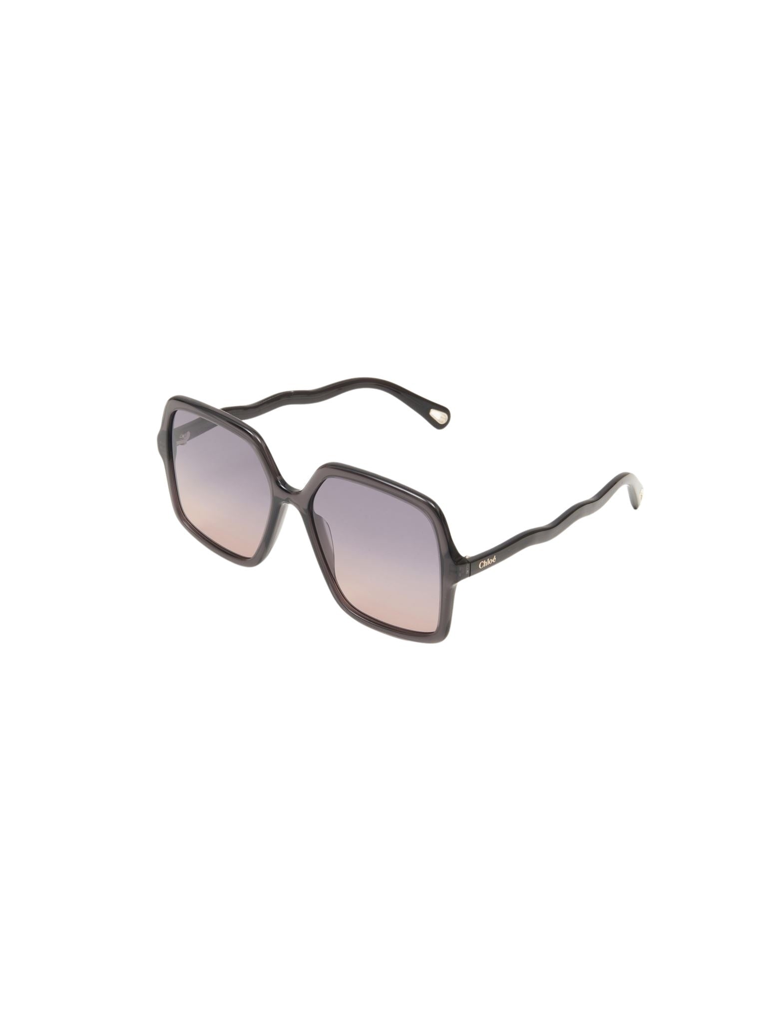 Lunettes de soleil carrées Zelie - Grey