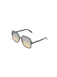 Lunettes de soleil carrées Zelie - Blueish Grey