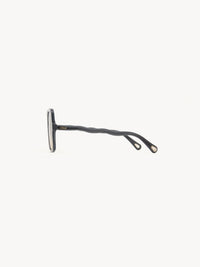 Lunettes de soleil carrées Zelie - Blueish Grey