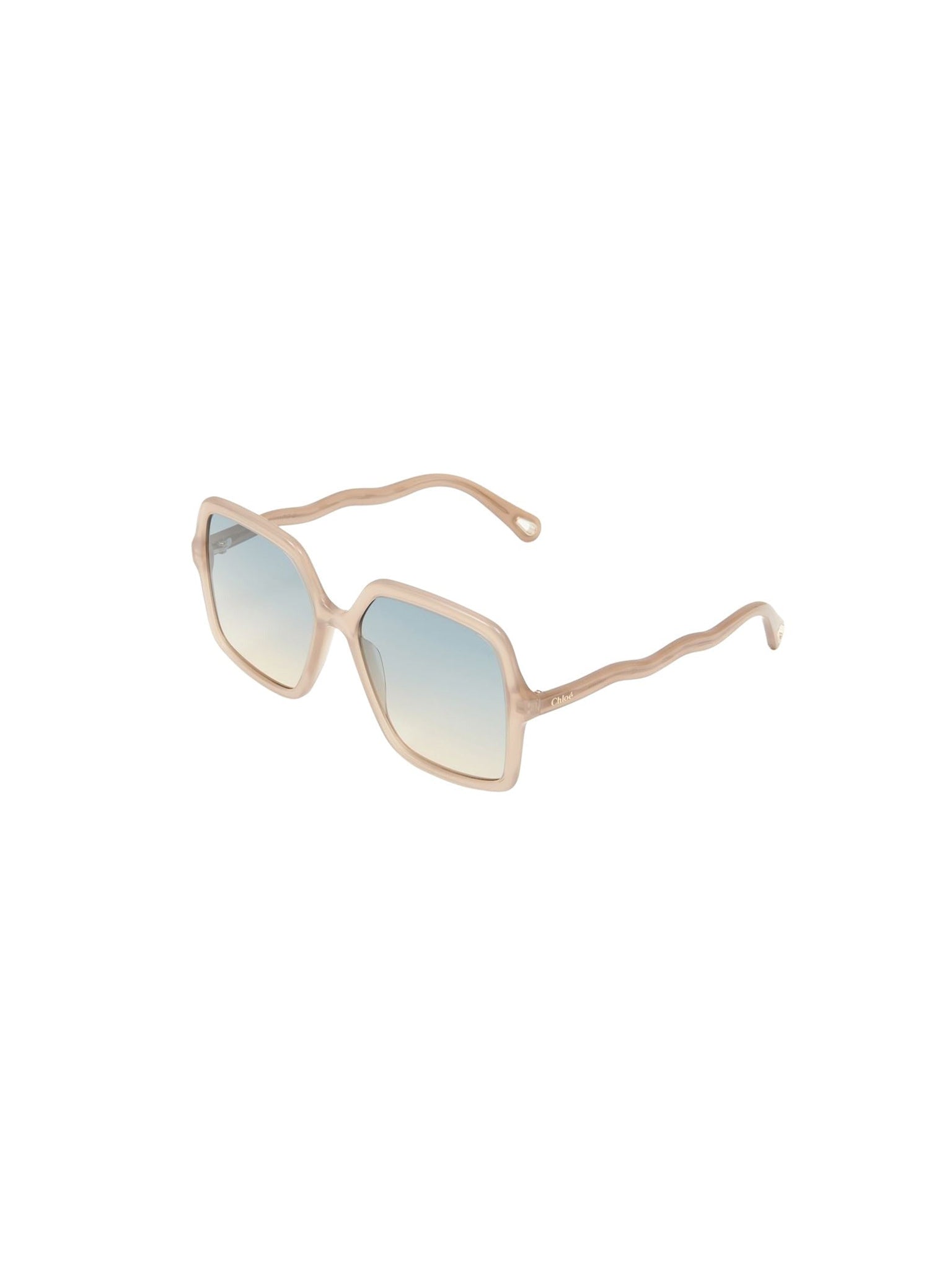 Lunettes de soleil carrées Zelie - Brown Beige