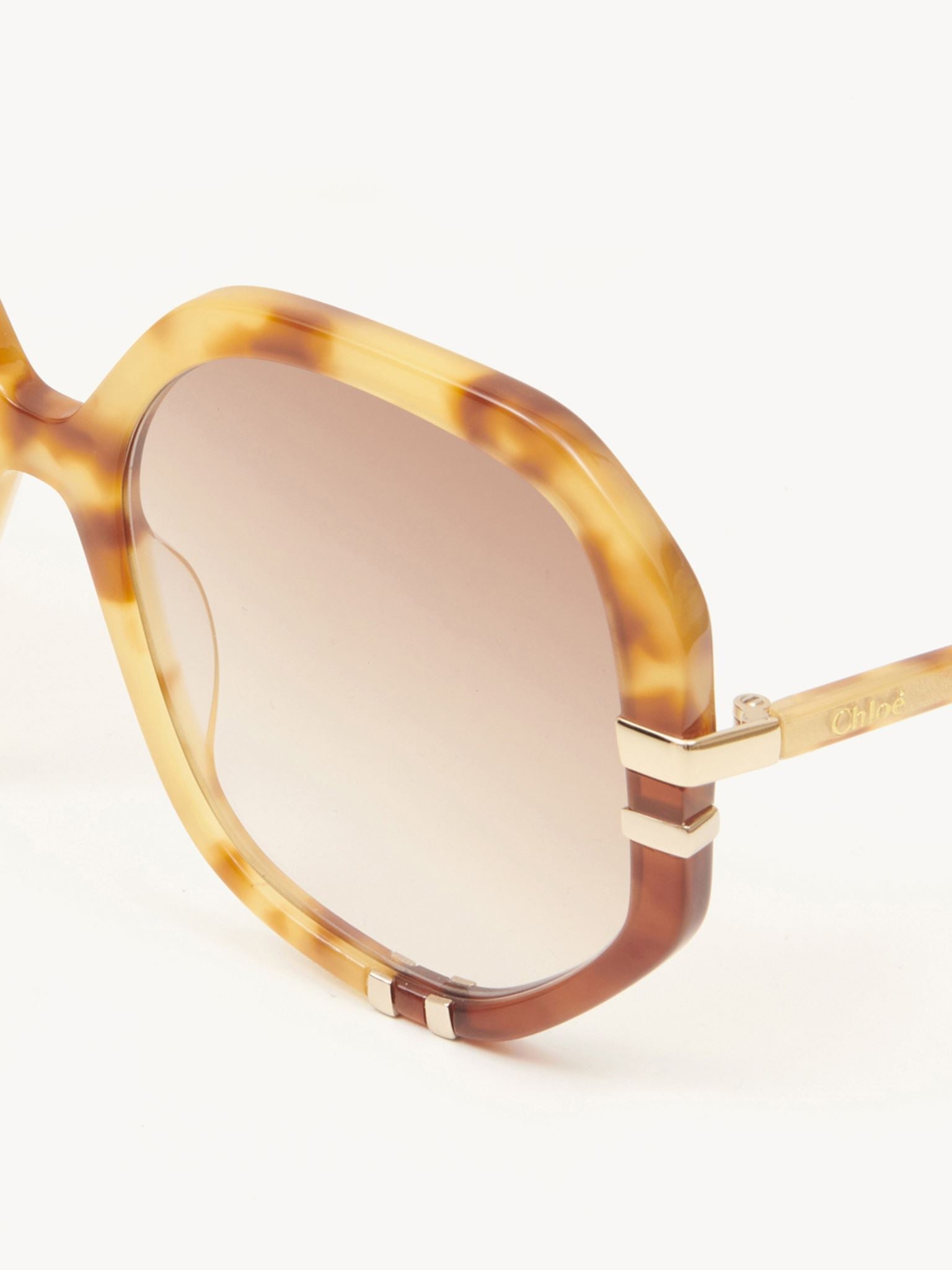 Lunettes de soleil West - Havana Patchwork