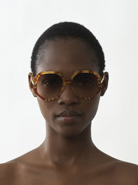 Lunettes de soleil West - Havana Patchwork