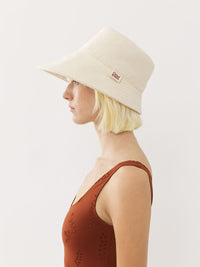 Chapeau Piia Chloé x ERES - Lait Iconique