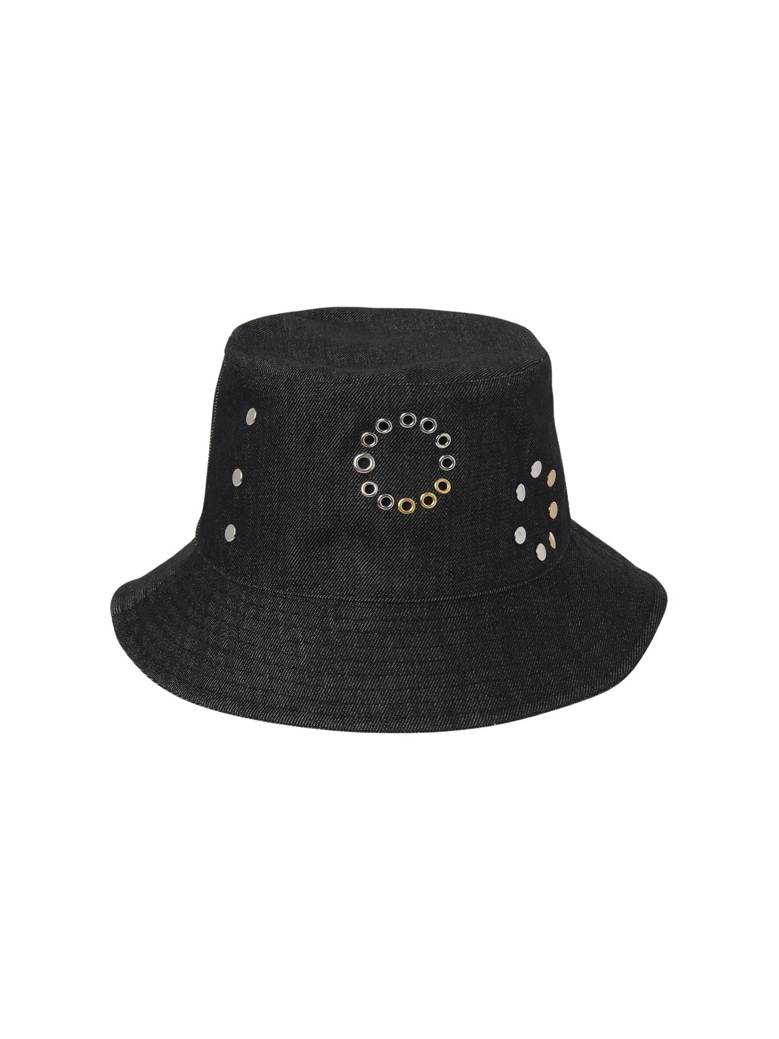 Chapeau Bob à oeillets - Black