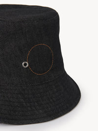 Chapeau Bob à oeillets - Black