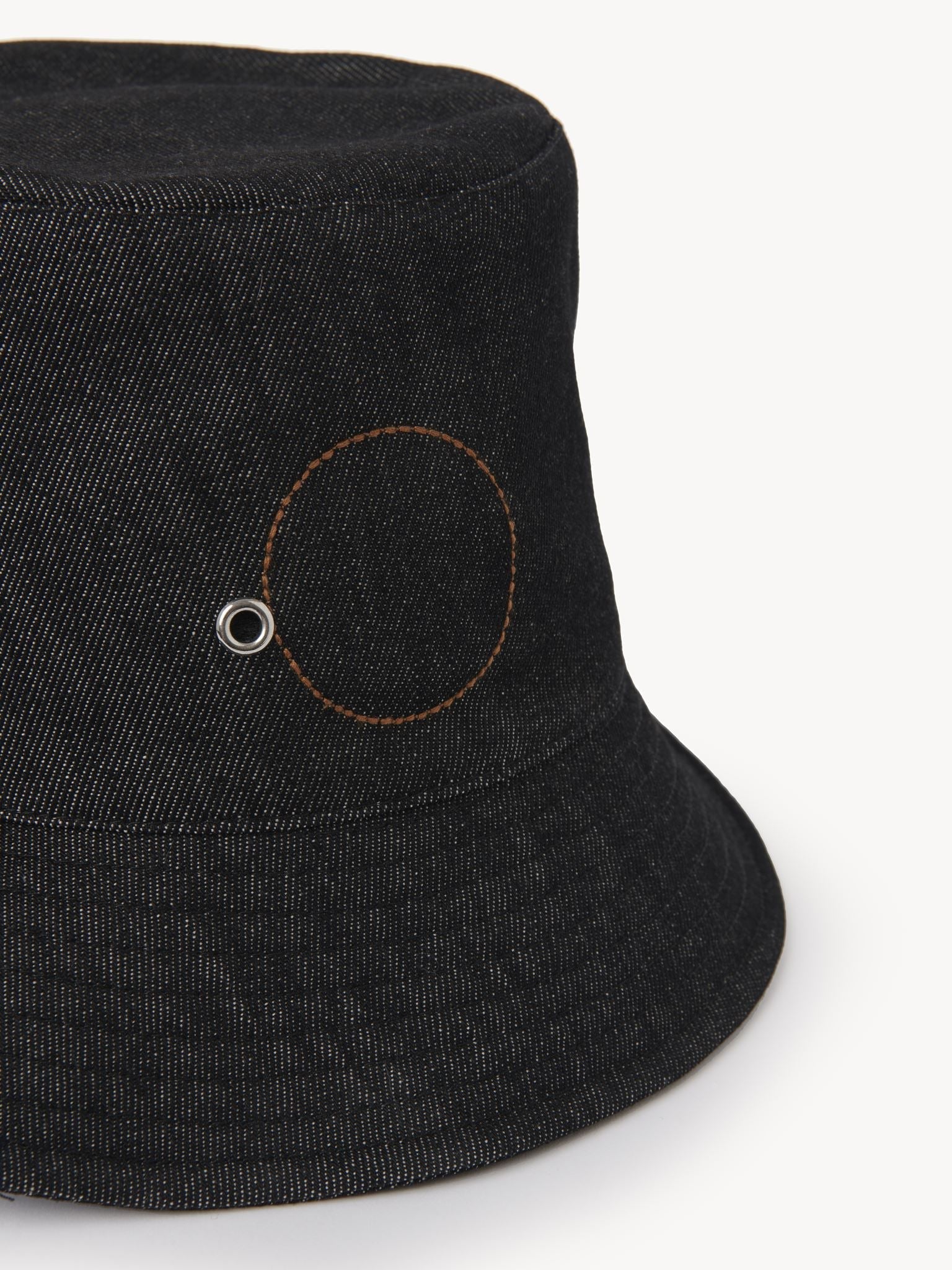 Chapeau Bob à oeillets - Black