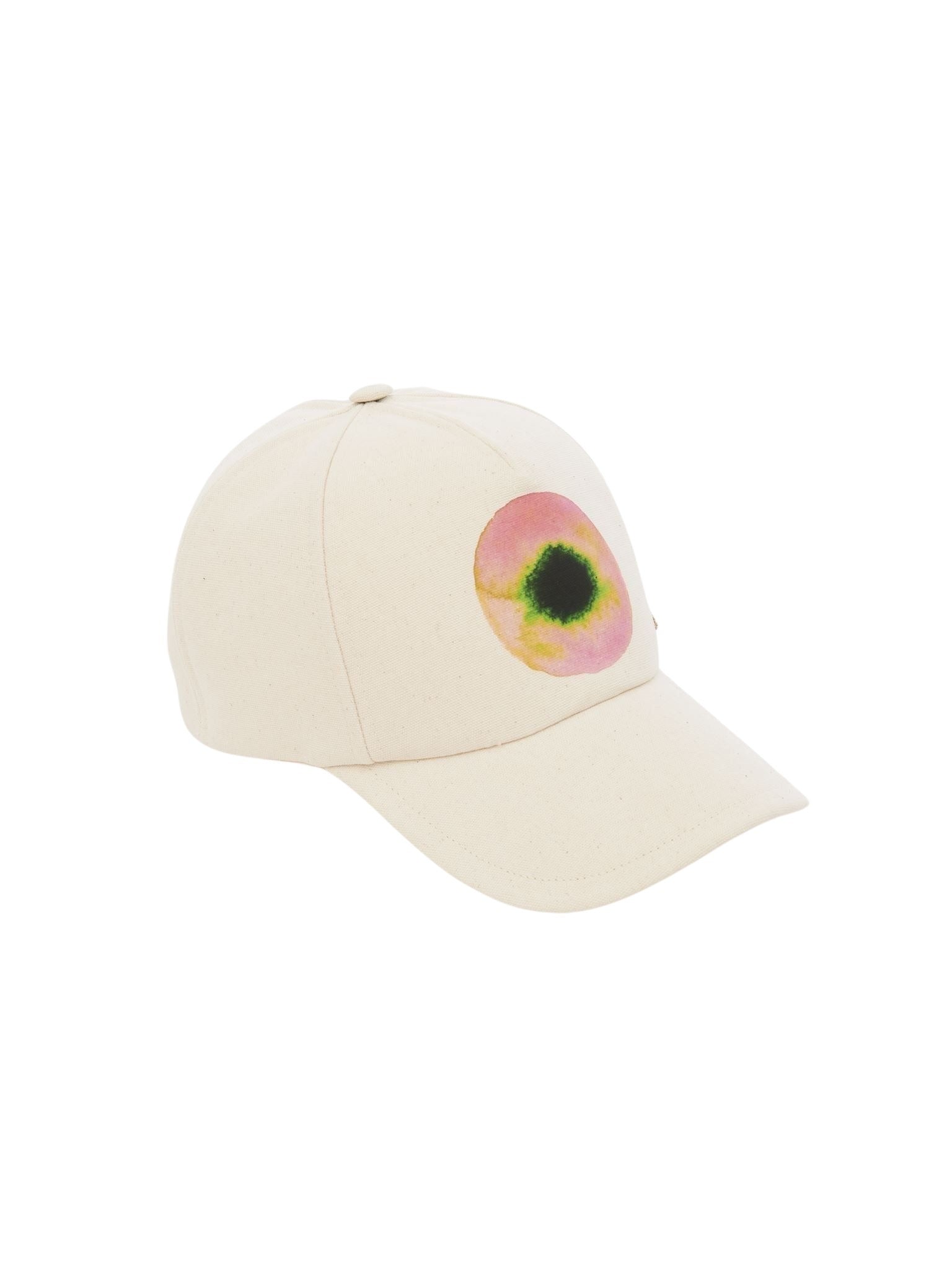 Casquette à imprimé circulaire - White Powder