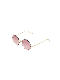 Lunettes de soleil Rosie - Gold & Gradient Pink
