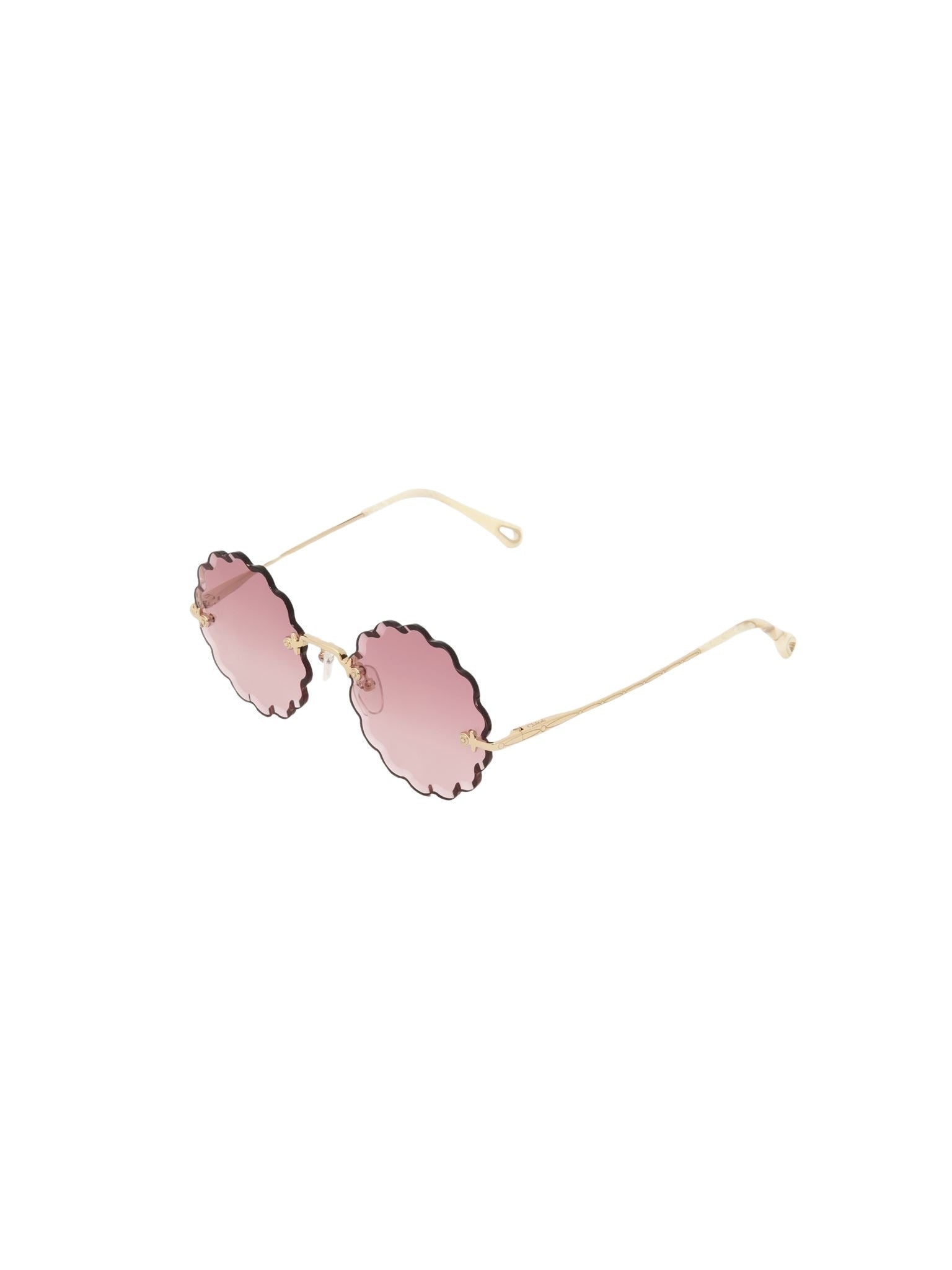 Lunettes de soleil Rosie - Gold & Gradient Pink