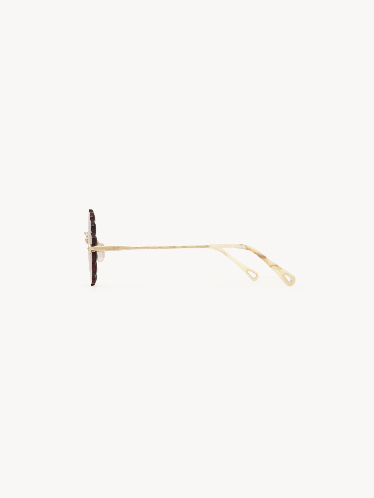 Lunettes de soleil Rosie - Gold & Gradient Pink