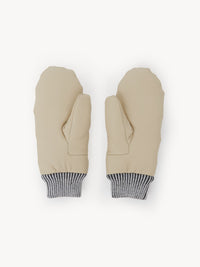 Moufles de ski - Blanc Beige