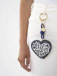 Porte-monnaie et clés See By Bye Je t’aime en cuir - Un Jean Bleu