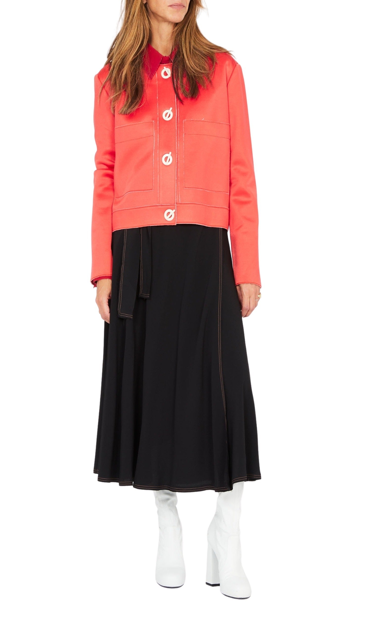 Veste deux poches - Rouge-Rose