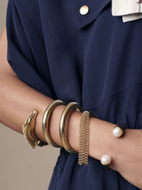 Manchette Arizona en laiton - Gold