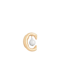 Mono boucle d’oreille Darcey en cuivre - Pearl