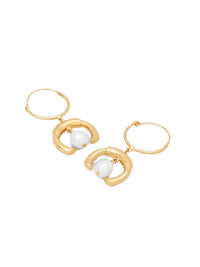 Boucles d'oreilles Darcey perles - Pearl
