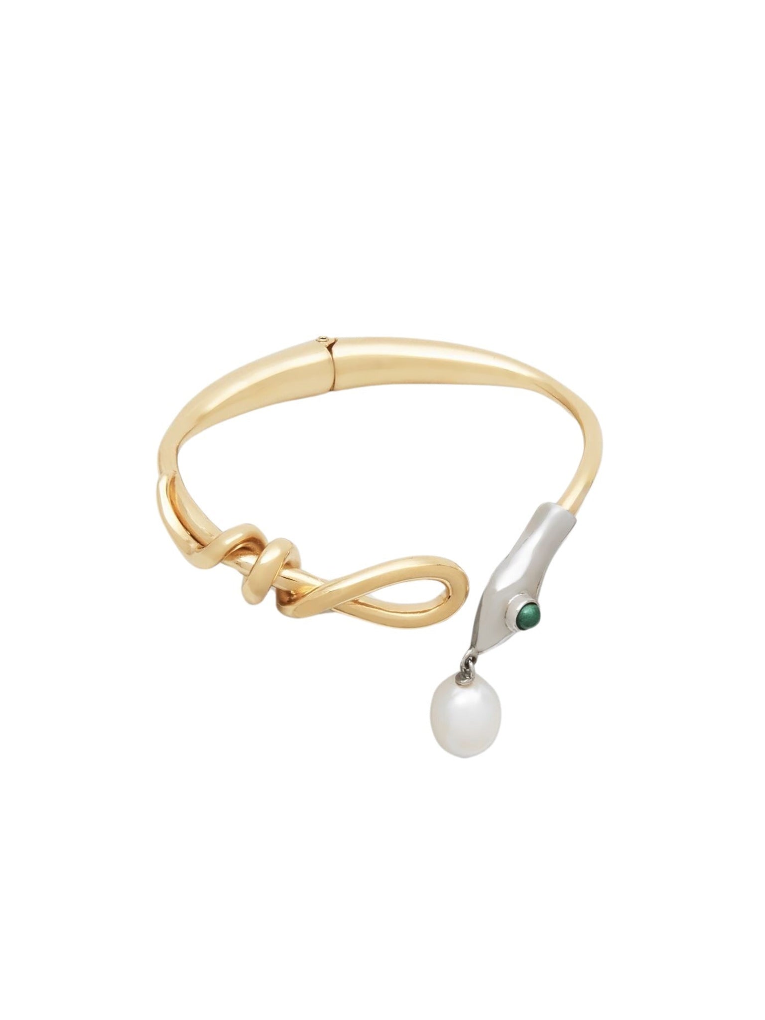 Braçelet Callie en laiton - Gold & Silver