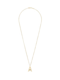 Collier Alphabet en laiton - Gold A