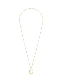 Collier Alphabet en laiton - Gold C