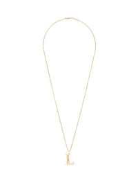 Collier Alphabet en laiton - Gold L