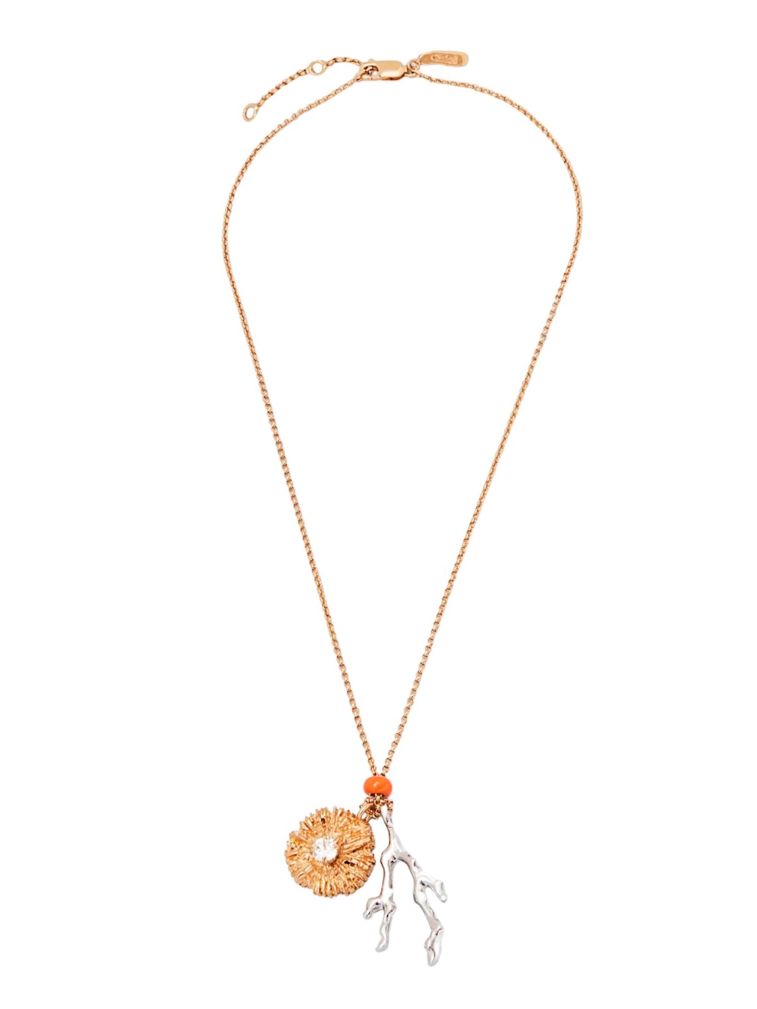 Collier Egée en laiton - Or & Argent