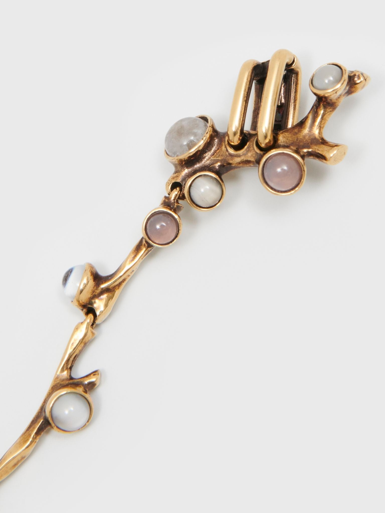 Boucles d'oreilles Fiji en laiton - Vintage Gold