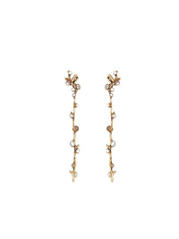 Boucles d'oreilles Fiji en laiton - Vintage Gold