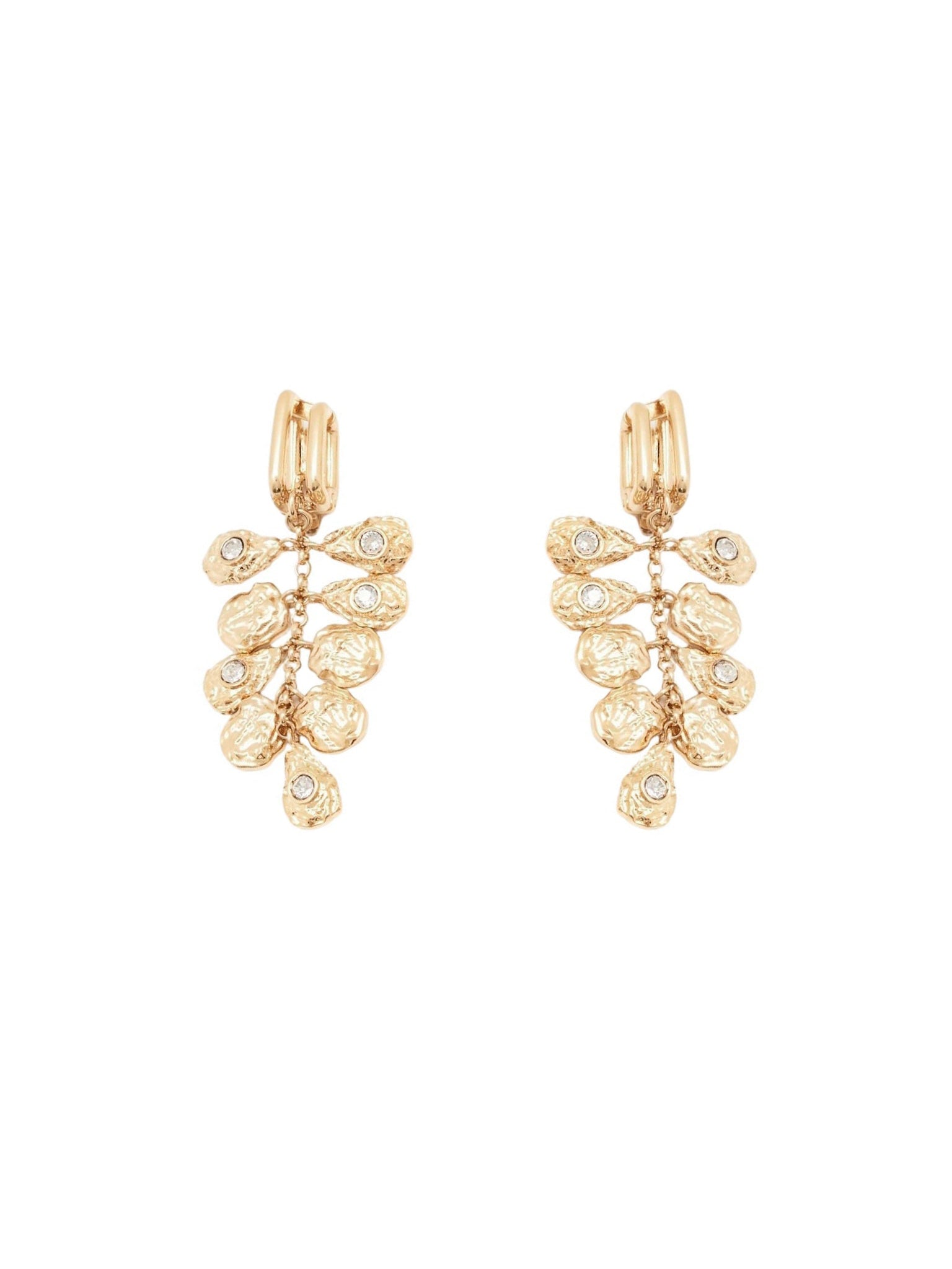 Boucles d’oreilles Anouck en laiton - Couleur Or