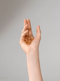 Bague Alphabet en laiton - Gold J