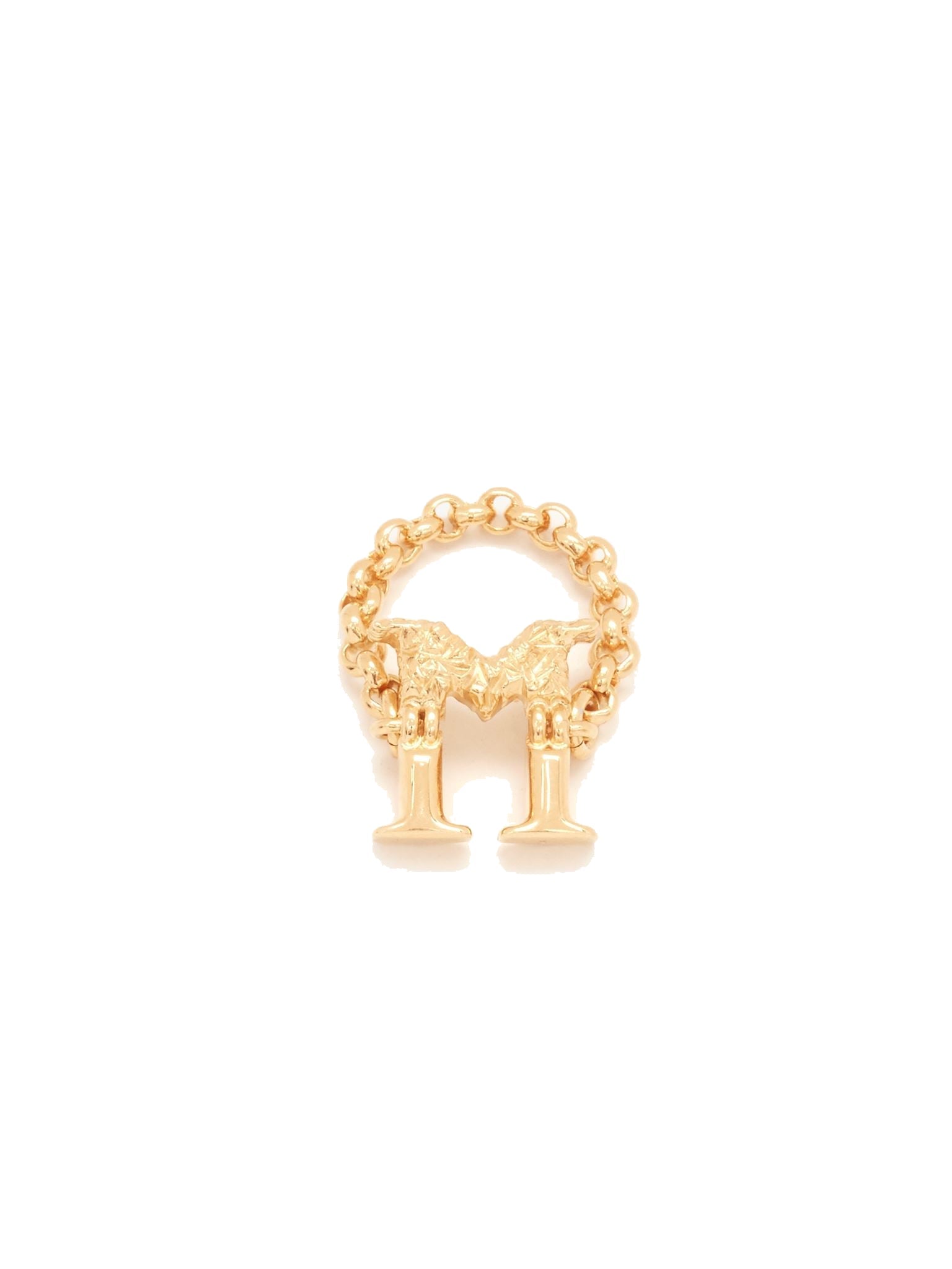 Bague Alphabet en laiton - Gold M