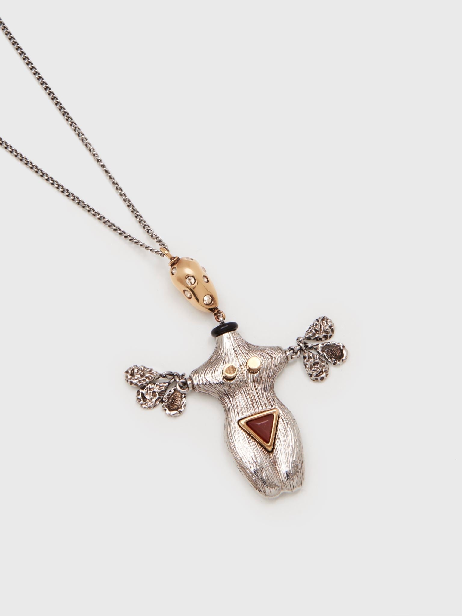 Collier Femininities en laiton - Vintage Palladium