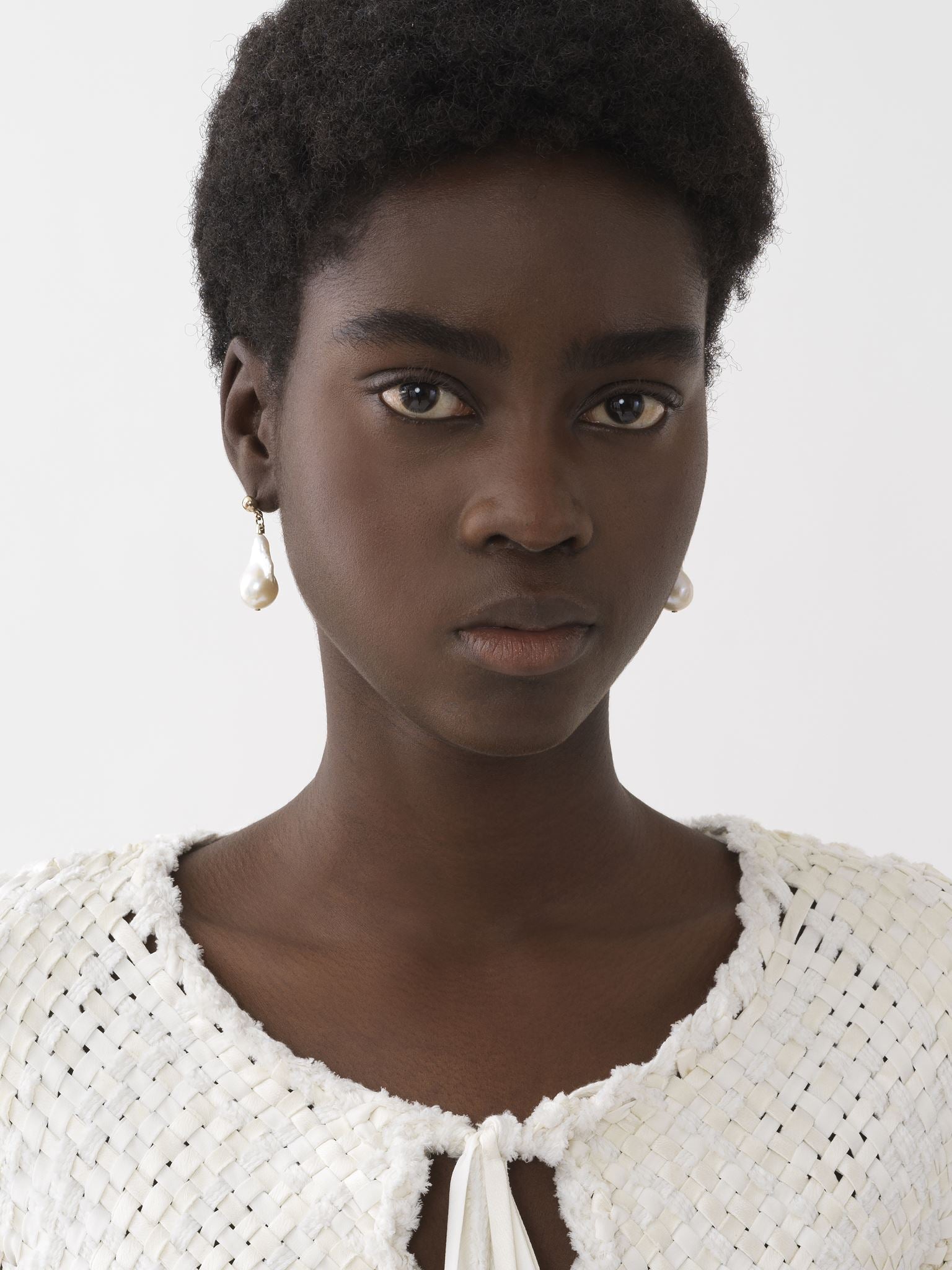 Boucles d’oreilles Darcey en laiton - Gold Color