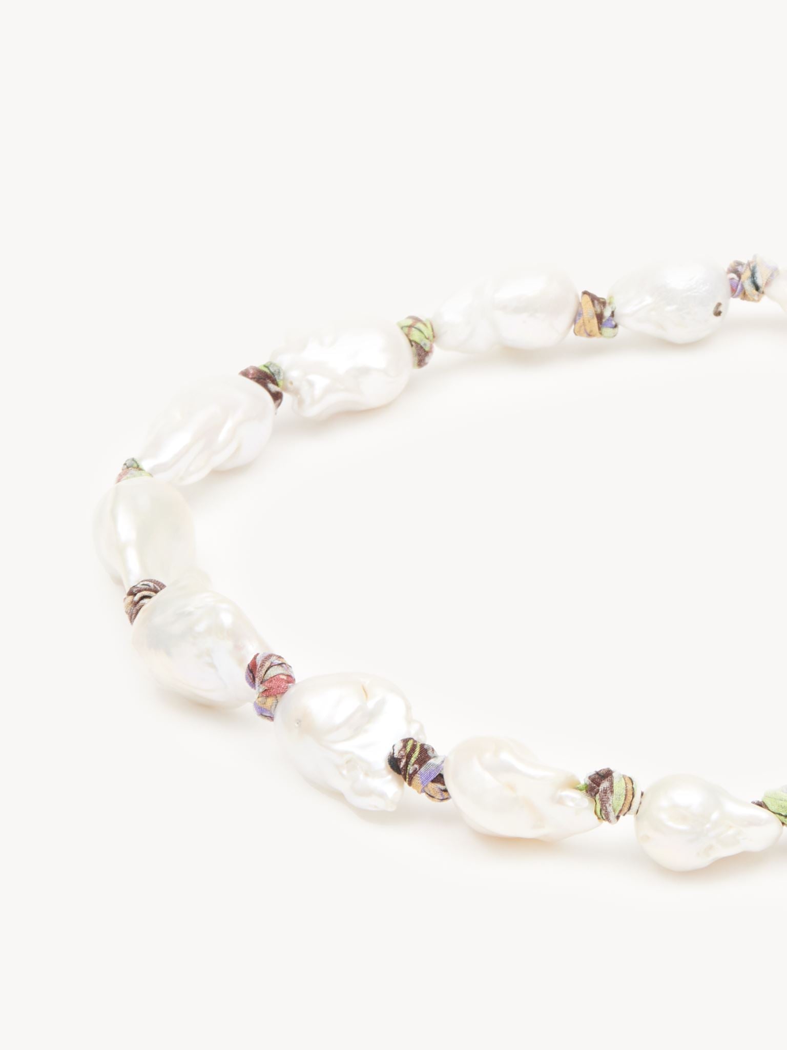 Collier Darcey perles de culture en laiton - Pearl
