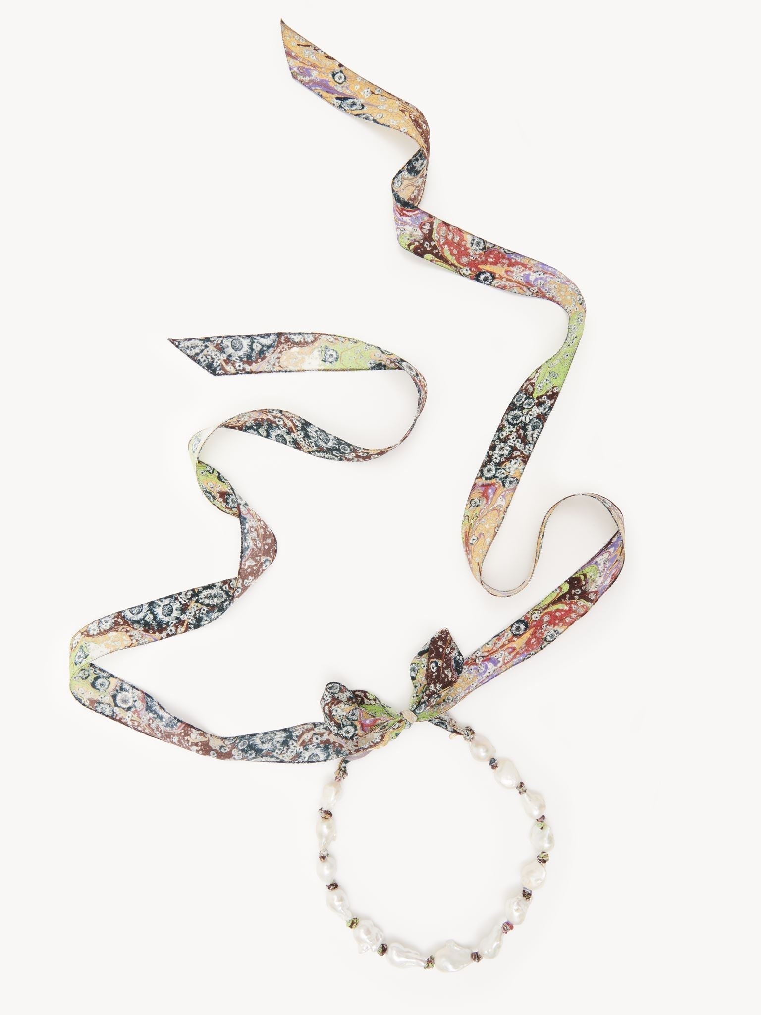 Collier Darcey perles de culture en laiton - Pearl