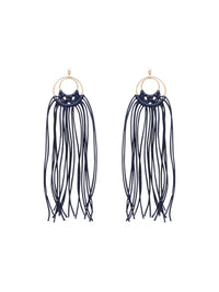 Boucles d'oreilles Larry - Encre Marine