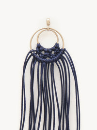 Boucles d'oreilles Larry - Encre Marine