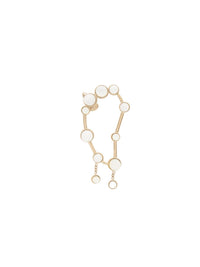Mono boucle d’oreille zodiac gémeaux en laiton - Multicolor